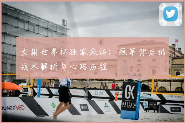 女排世界杯独家采访：冠军背后的战术解析与心路历程