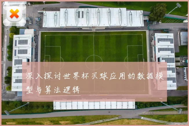 深入探讨世界杯买球应用的数据模型与算法逻辑